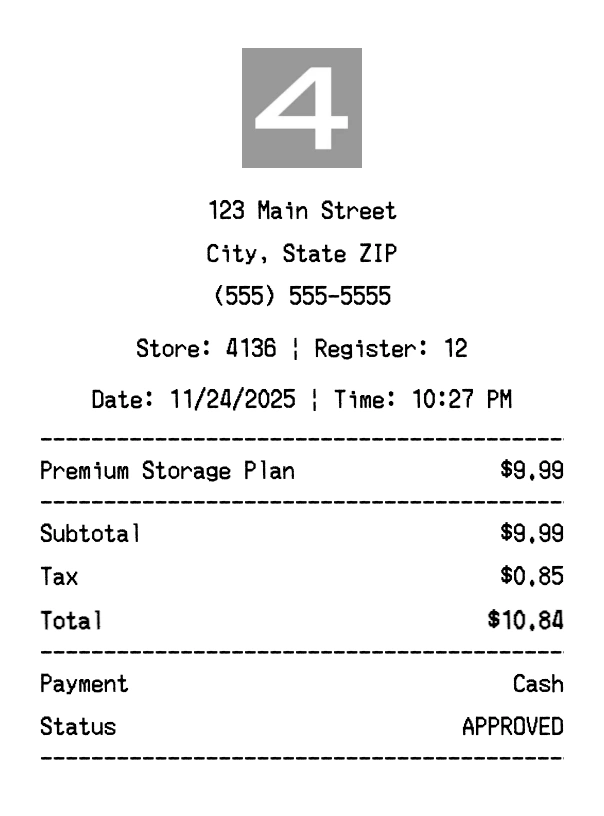 4shared receipt template preview